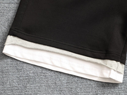 260415 New high-quality rolled-bottom hem design shorts