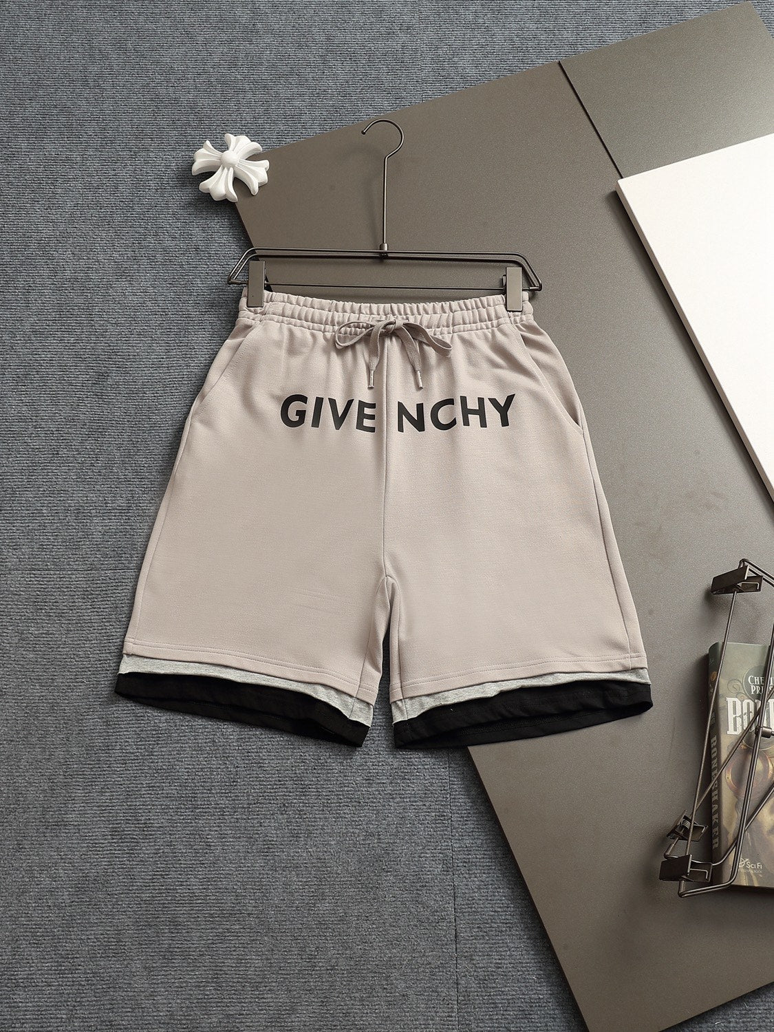 260415 New high-quality rolled-bottom hem design shorts