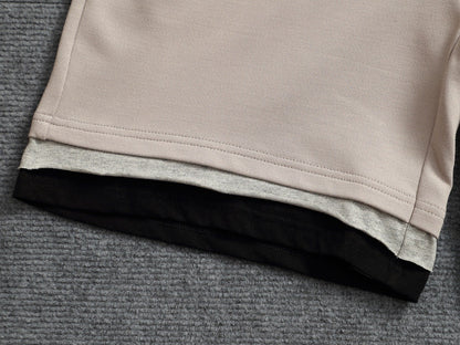 260415 New high-quality rolled-bottom hem design shorts