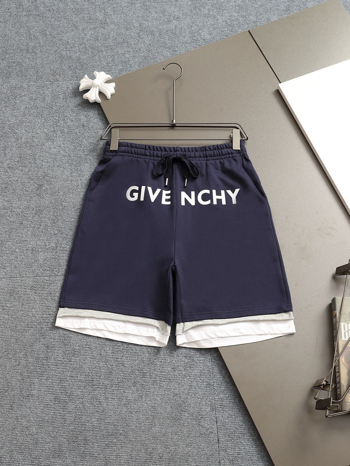 260415 New high-quality rolled-bottom hem design shorts