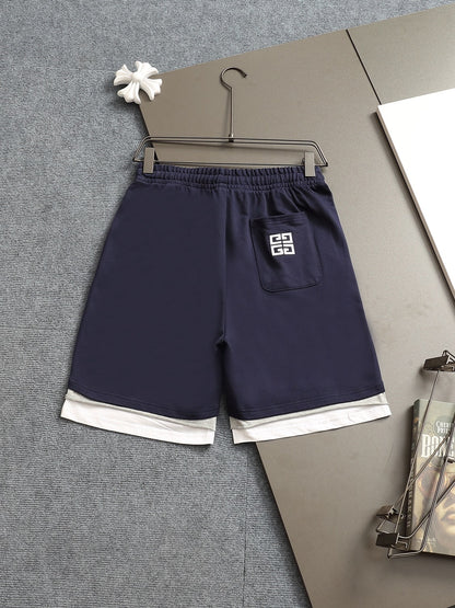 260415 New high-quality rolled-bottom hem design shorts