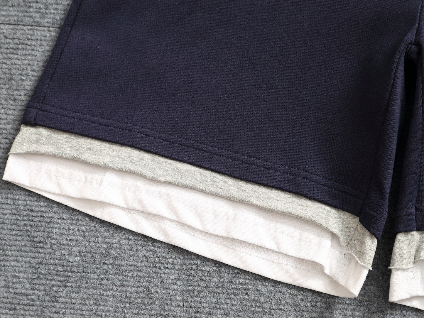 260415 New high-quality rolled-bottom hem design shorts
