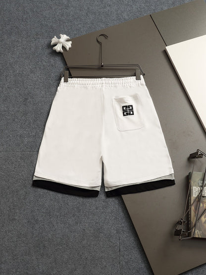 260415 New high-quality rolled-bottom hem design shorts