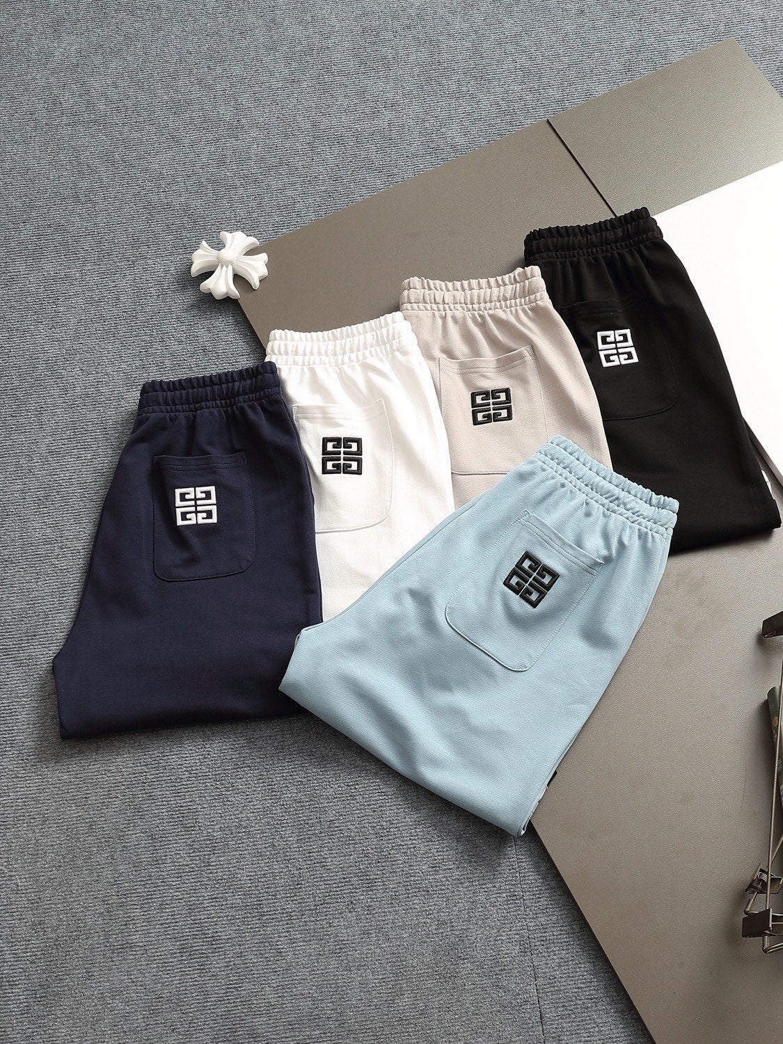 260415 New high-quality rolled-bottom hem design shorts