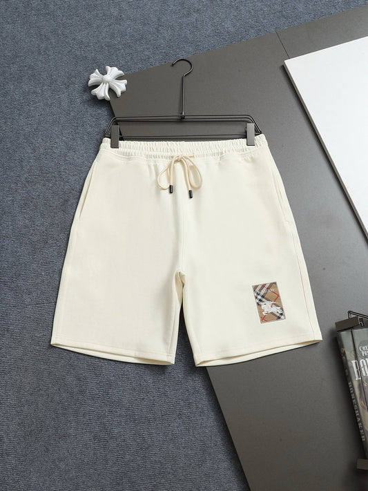 260415 New high-quality, minimalist patchwork design shorts