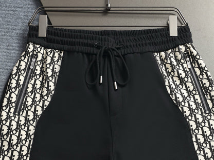 260415 New high-quality printed fabric short pants