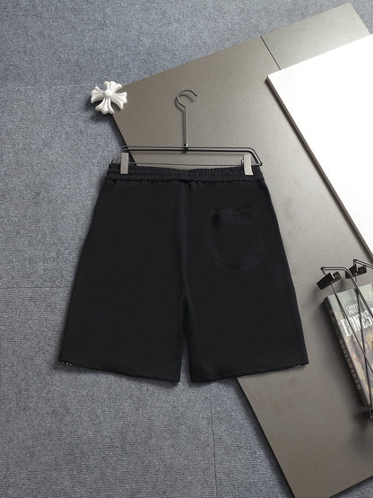 260415 New high-quality printed fabric short pants