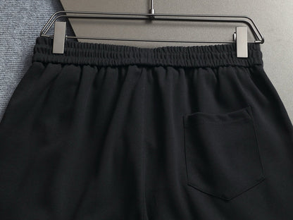 260415 New high-quality printed fabric short pants