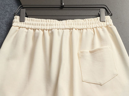 260415 New high-quality printed fabric short pants
