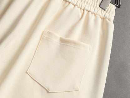 260415 New high-quality printed fabric short pants