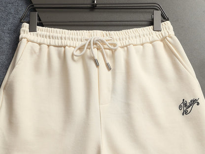 260415 New high-quality, minimalist icon patterned knitted casual shorts
