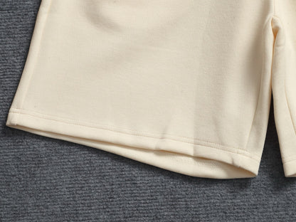 260415 New high-quality, minimalist icon patterned knitted casual shorts