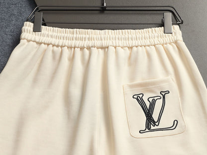 260415 New high-quality, minimalist icon patterned knitted casual shorts