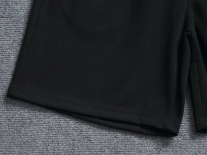260415 New high-quality, minimalist icon patterned knitted casual shorts