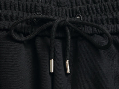 260415 New high-quality, minimalist icon patterned knitted casual shorts