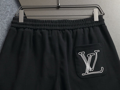260415 New high-quality, minimalist icon patterned knitted casual shorts