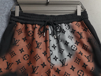 260415 New high-quality full-print design knitted casual shorts