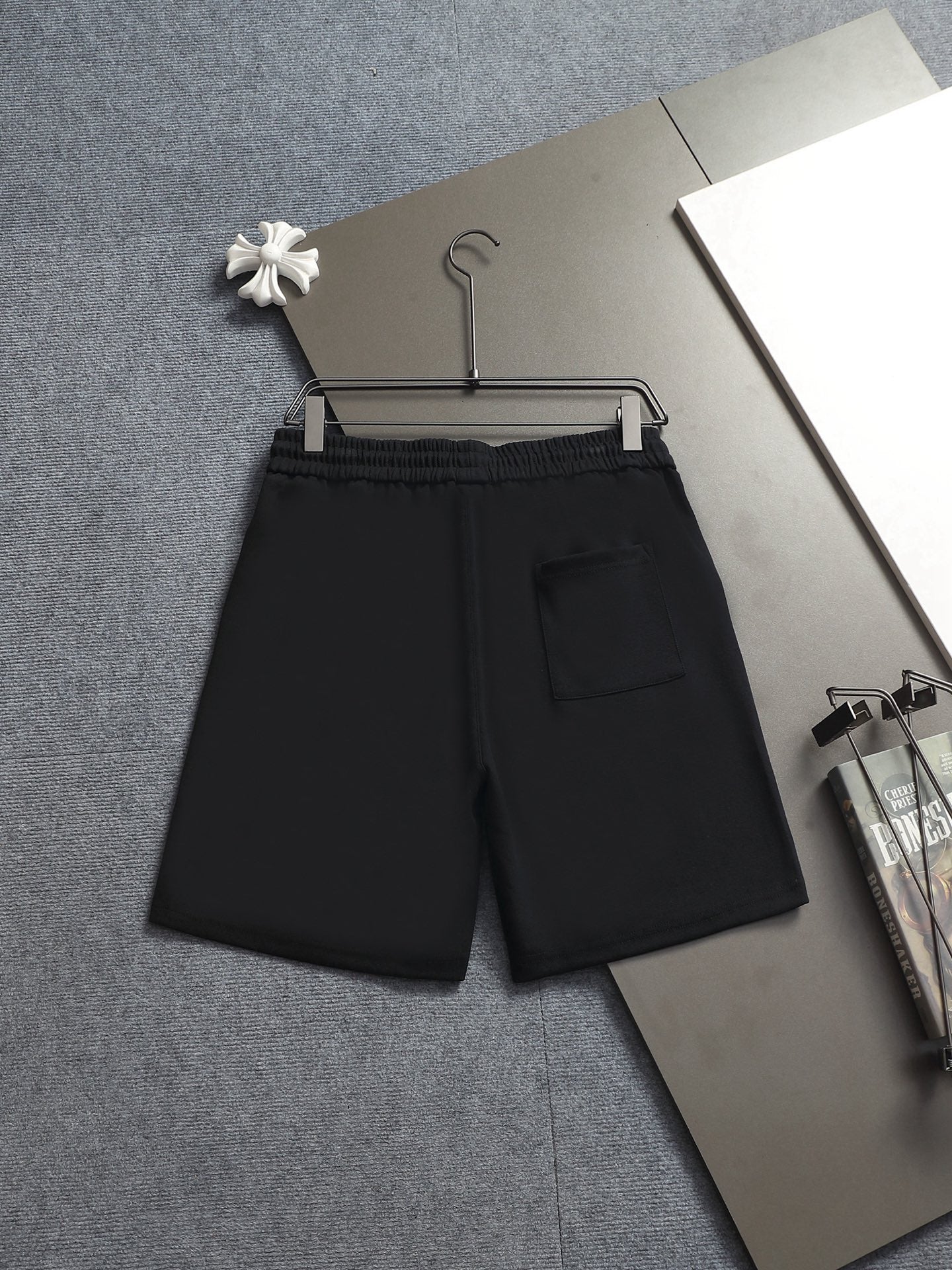 260415 New high-quality full-print design knitted casual shorts