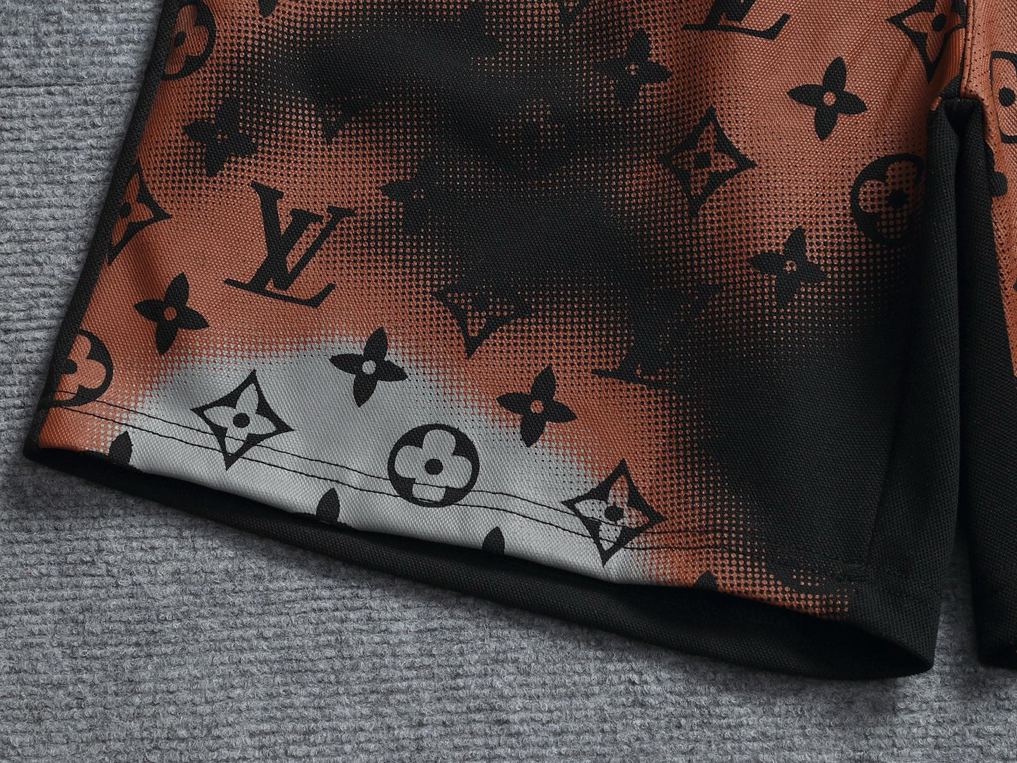 260415 New high-quality full-print design knitted casual shorts