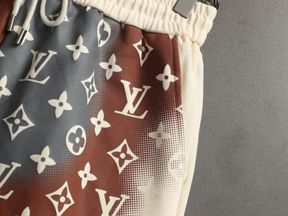 260415 New high-quality full-print design knitted casual shorts