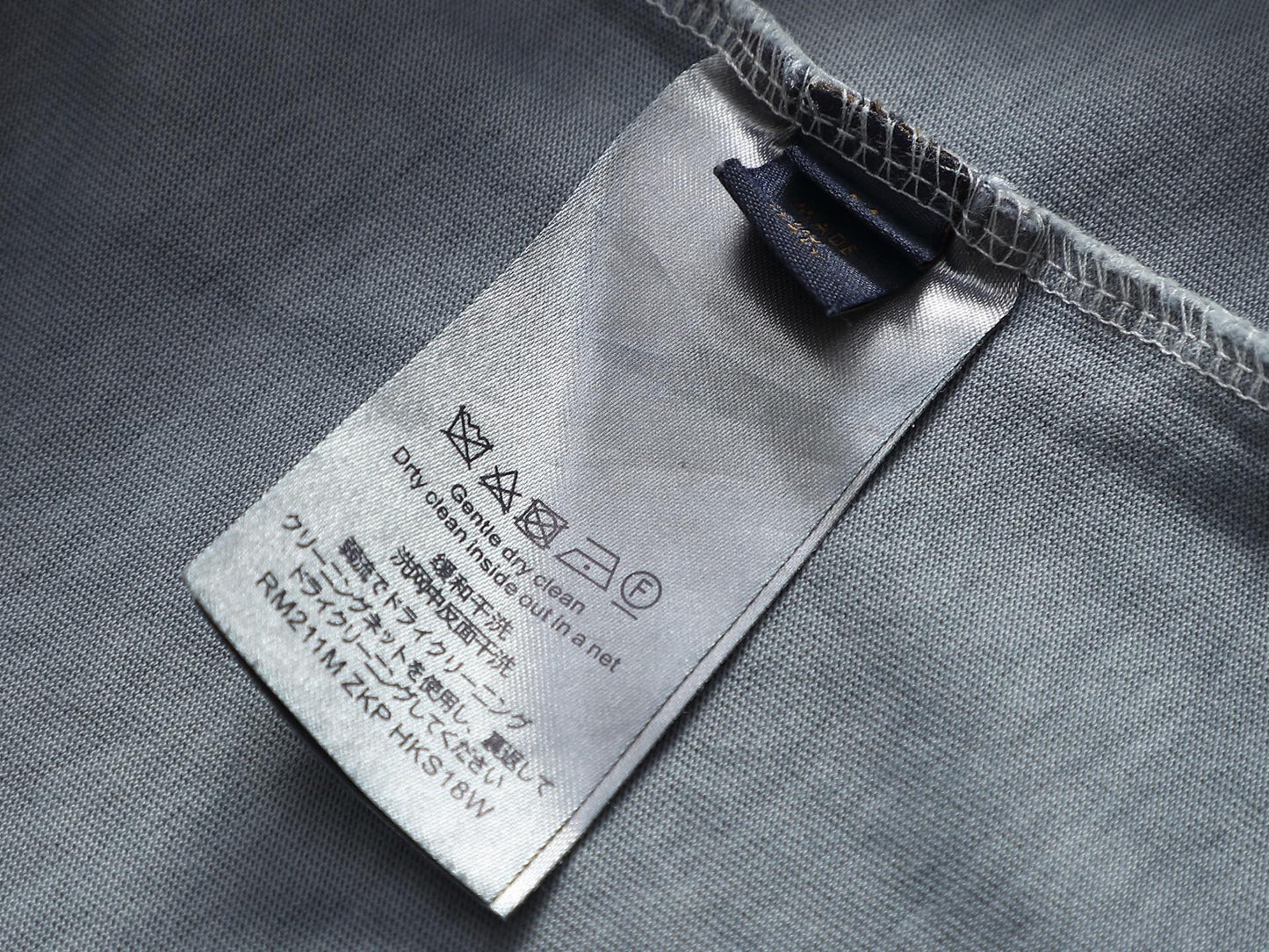 260415 New high-quality, high-grade embroidered and distressed T-shirt