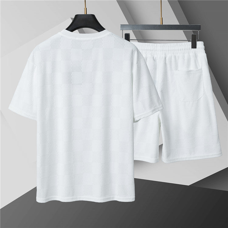 260415 New high-quality custom-made fabric casual shorts set