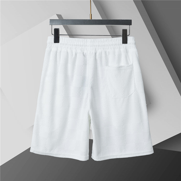 260415 New high-quality custom-made fabric casual shorts set