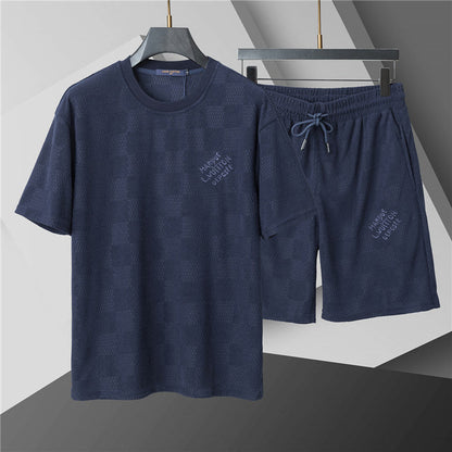 260415 New high-quality custom-made fabric casual shorts set