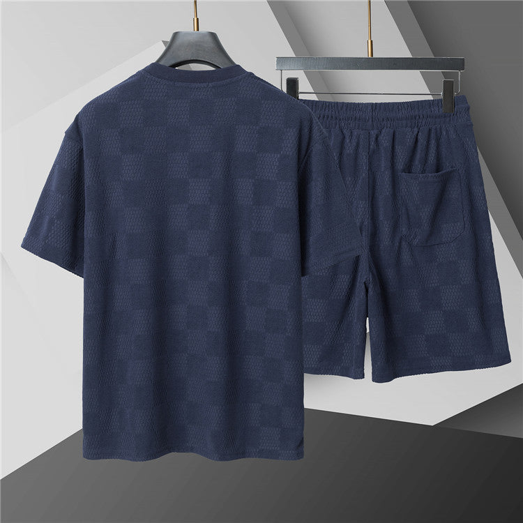 260415 New high-quality custom-made fabric casual shorts set