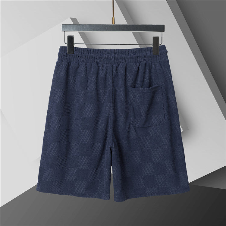 260415 New high-quality custom-made fabric casual shorts set