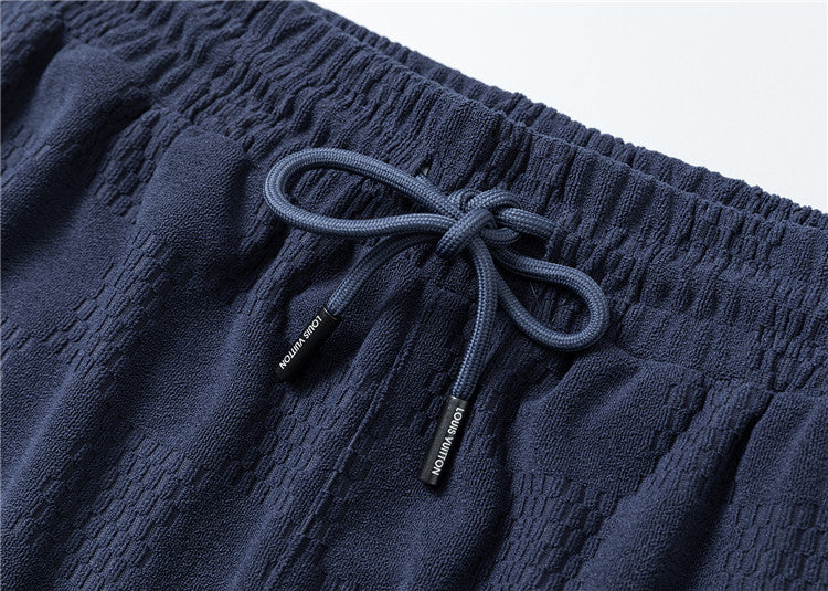 260415 New high-quality custom-made fabric casual shorts set