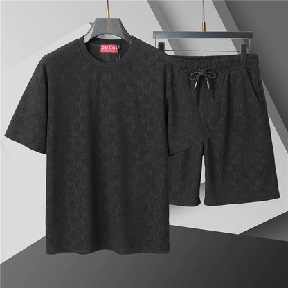 260415 New high-quality custom-made fabric casual shorts set