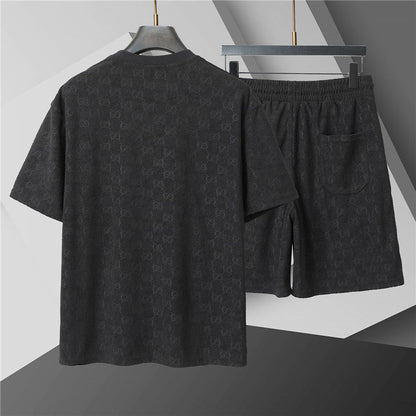 260415 New high-quality custom-made fabric casual shorts set