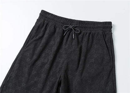 260415 New high-quality custom-made fabric casual shorts set
