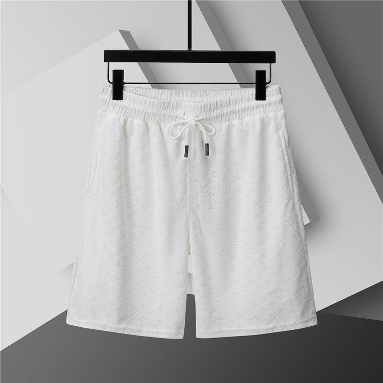 260415 New high-quality custom-made fabric casual shorts set