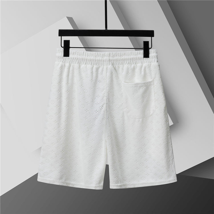260415 New high-quality custom-made fabric casual shorts set