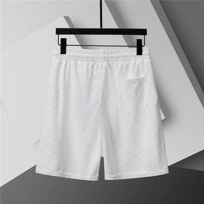 260415 New high-quality custom-made fabric casual shorts set