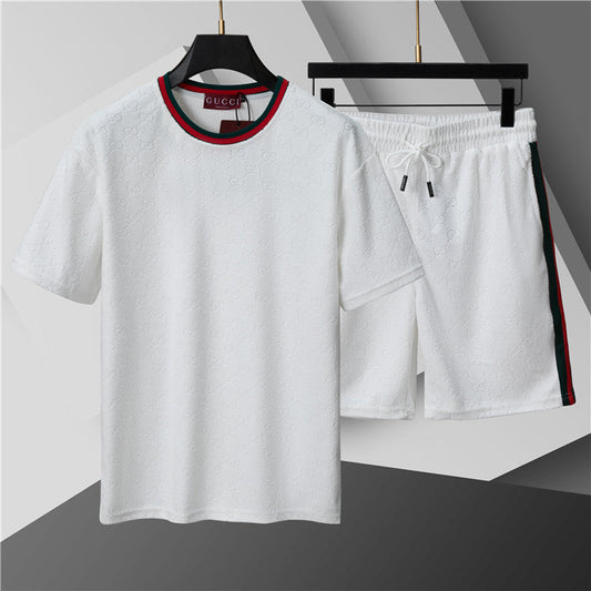 260415 New high-quality custom-made fabric casual shorts set