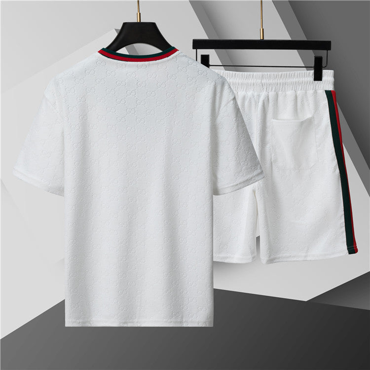 260415 New high-quality custom-made fabric casual shorts set