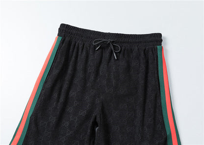 260415 New high-quality custom-made fabric casual shorts set