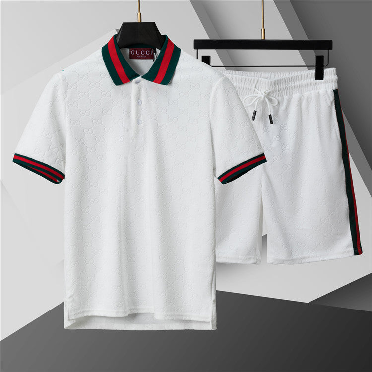 260415 New high-quality custom-made fabric casual shorts set