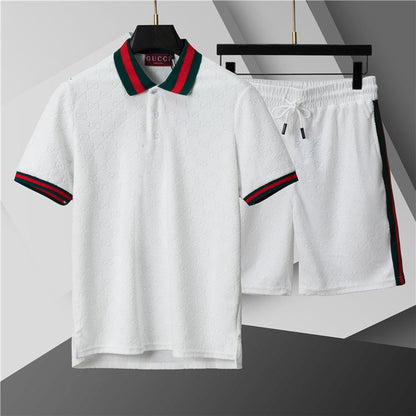 260415 New high-quality custom-made fabric casual shorts set