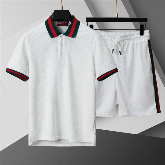 260415 New high-quality custom-made fabric casual shorts set