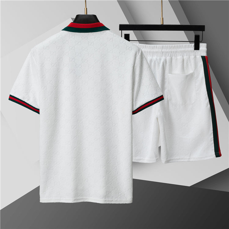 260415 New high-quality custom-made fabric casual shorts set
