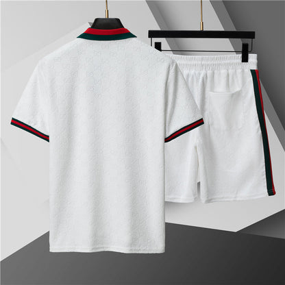 260415 New high-quality custom-made fabric casual shorts set