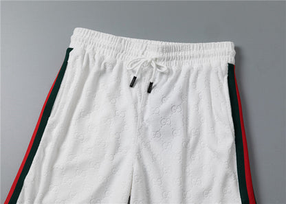 260415 New high-quality custom-made fabric casual shorts set