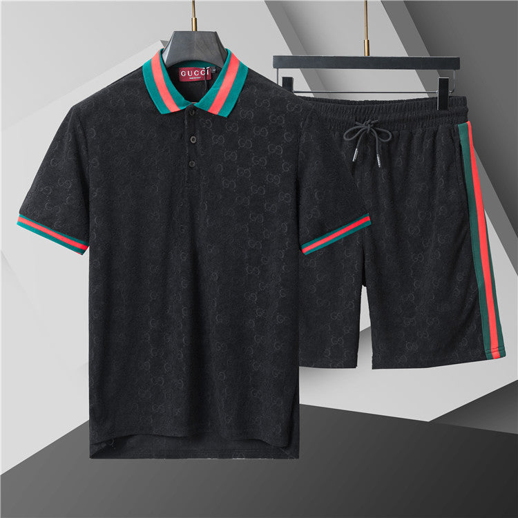 260415 New high-quality custom-made fabric casual shorts set