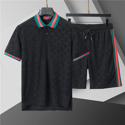 260415 New high-quality custom-made fabric casual shorts set