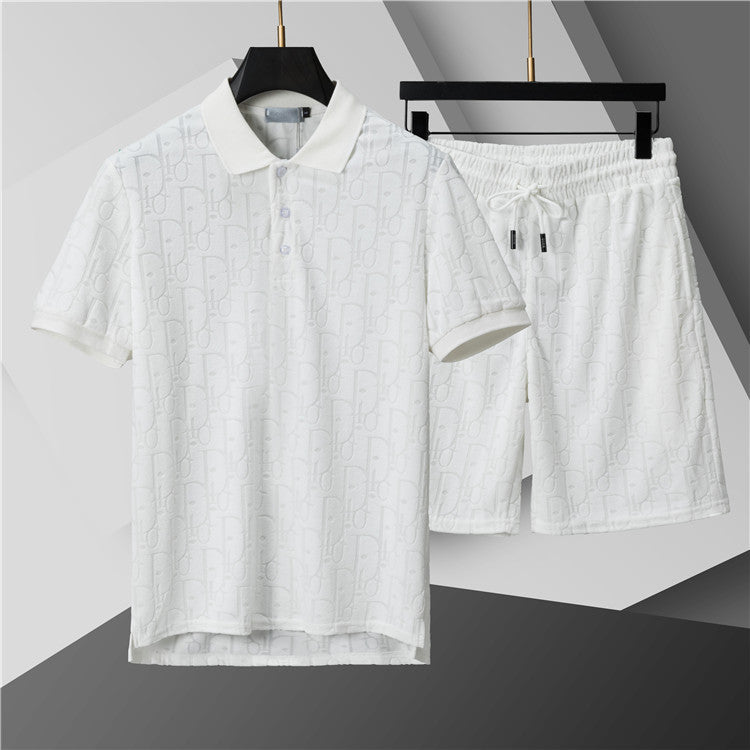 260415 New high-quality custom-made fabric casual shorts set