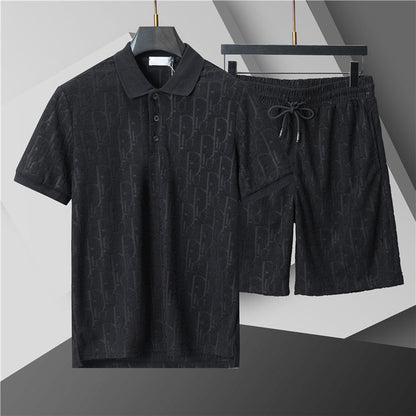 260415 New high-quality custom-made fabric casual shorts set